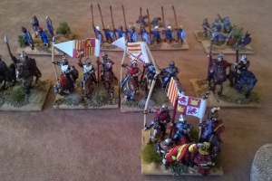 The Castilians were of course reliant upon the devastating charge of their Knights.
